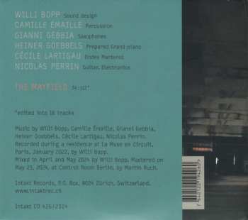 CD Heiner Goebbels: The Mayfield