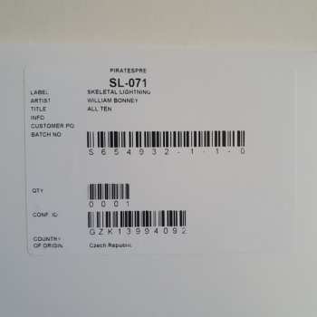 LP William Bonney: All Ten