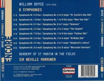 CD Sir Neville Marriner: 8 Symphonies