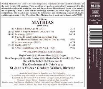 CD William Mathias: Choral Music