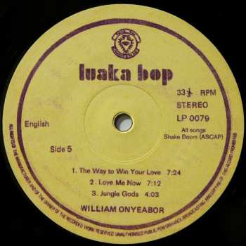 3LP William Onyeabor: Who Is William Onyeabor?