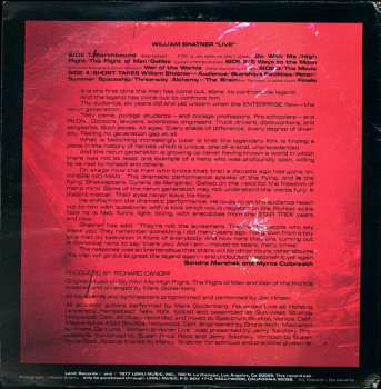 2LP William Shatner: William Shatner Live CLR