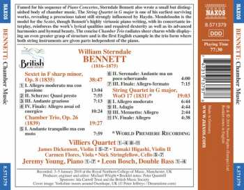 CD William Sterndale Bennett: Chamber Music