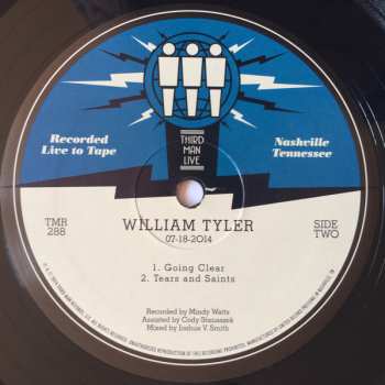 LP William Tyler: Live At Third Man Records