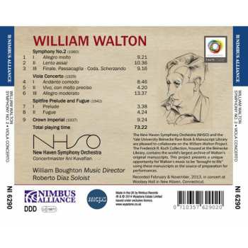 CD Sir William Walton: Symphony No. 2 / Viola Concerto