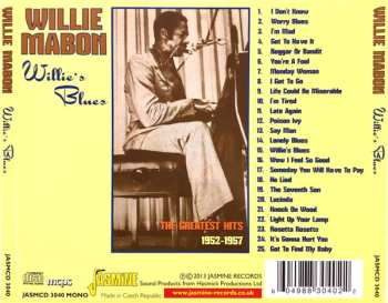 CD Willie Mabon: Willie's Blues: The Greatest Hits (1952-1957)