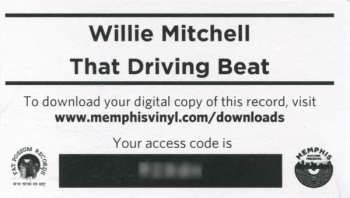 LP Willie Mitchell: Willie Mitchell's Driving Beat