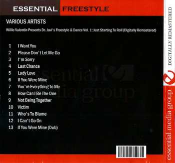 CD Willie Valentin: Freestyle & Dance, Volume 1 - Just Starting To Roll