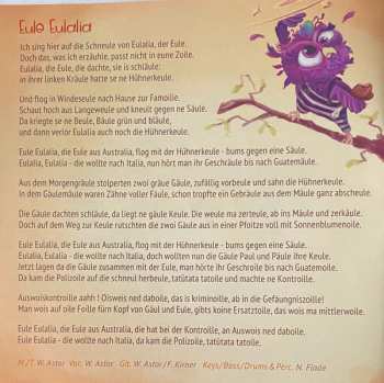 CD Willy Astor: Der Zoo Ist Kein Logischer Garten