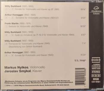 CD Arthur Honegger: Werke Für Violoncello Und Klavier