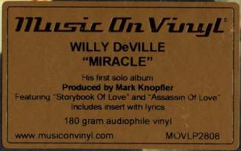 LP Willy DeVille: Miracle