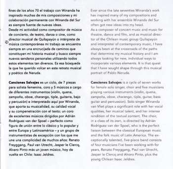 CD Winanda Del Sur: Canciones Salvajes