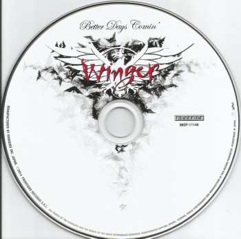 CD Winger: Better Days Comin'