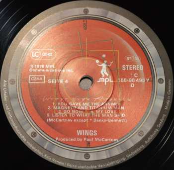 3LP Wings: Wings Over America