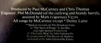 LP Wings: Back To The Egg