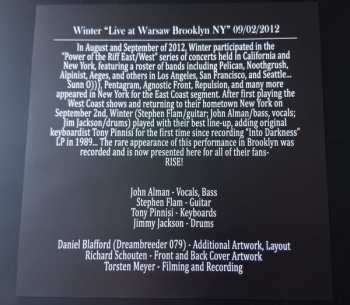 LP Winter: Live In Brooklyn NY 09/02/2012 CLR | LTD