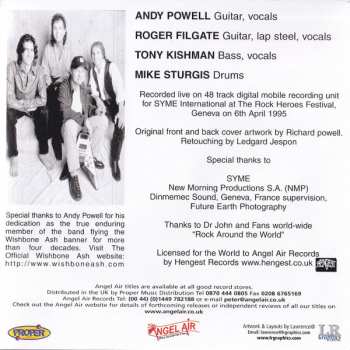 CD Wishbone Ash: Live In Geneva 1995