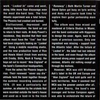 2CD Wishbone Ash: New England/Front Page News