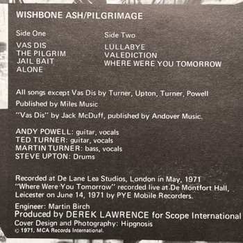 LP Wishbone Ash: Pilgrimage