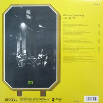 2LP Witthüser & Westrupp: Live *68–*73