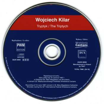 CD Wojciech Kilar: Tryptyk / The Triptych