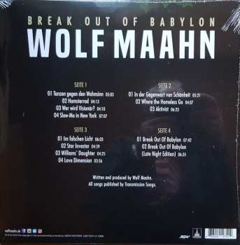 2LP/CD Wolf Maahn: Break Out Of Babylon