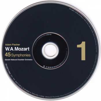 12CD/Box Set Wolfgang Amadeus Mozart: 45 Symphonies