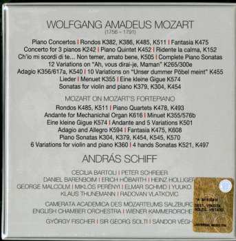 21CD/Box Set Wolfgang Amadeus Mozart: András Schiff Plays Wolfgang Amadeus Mozart