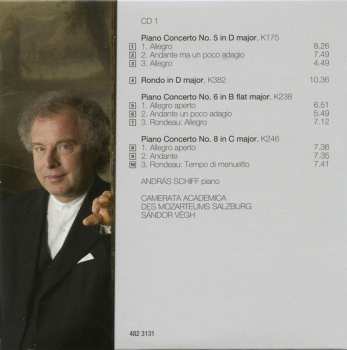 21CD/Box Set Wolfgang Amadeus Mozart: András Schiff Plays Wolfgang Amadeus Mozart