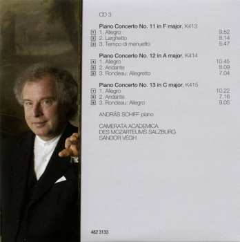 21CD/Box Set Wolfgang Amadeus Mozart: András Schiff Plays Wolfgang Amadeus Mozart