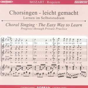 CD Wolfgang Amadeus Mozart: Chorsingen Leicht Gemacht:mozart,requiem