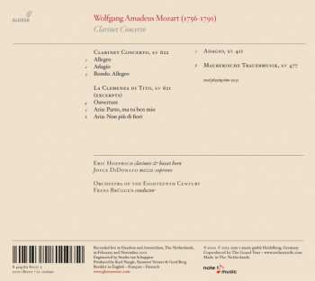 CD Wolfgang Amadeus Mozart: Clarinet Concerto