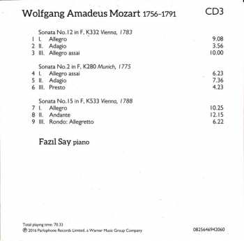 6CD/Box Set Wolfgang Amadeus Mozart: Complete Piano Sonatas