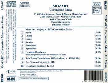 CD Wolfgang Amadeus Mozart: Coronation Mass (Laudate Dominum • Sub Tuum Praesidium • Ave Verum Corpus • Exsultate Jubilate)