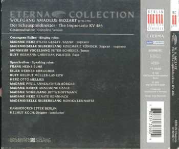 CD Wolfgang Amadeus Mozart: Der Schauspieldirektor KV486