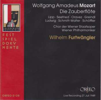 3CD/Box Set Wolfgang Amadeus Mozart: Die Zauberflöte