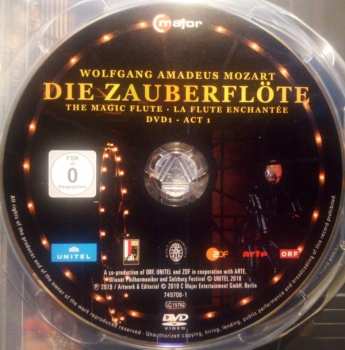 2DVD Adam Plachetka: Die Zauberflöte - The Magic Flute - La Flute Enchantée