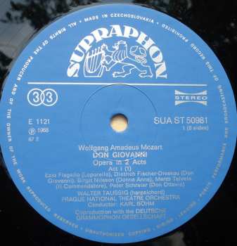 4LP/Box Set Wolfgang Amadeus Mozart: Don Giovanni, Opera In 2 Acts