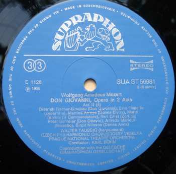 4LP/Box Set Wolfgang Amadeus Mozart: Don Giovanni, Opera In 2 Acts