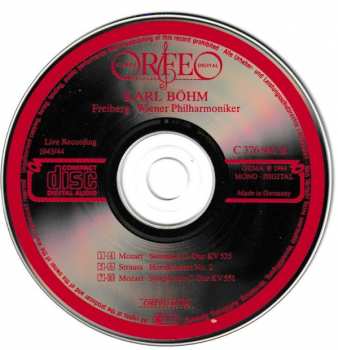 CD Wolfgang Amadeus Mozart: Eine Kleine Nachtmusic • Symphonie C-Dur • Hornkonzert No. 2