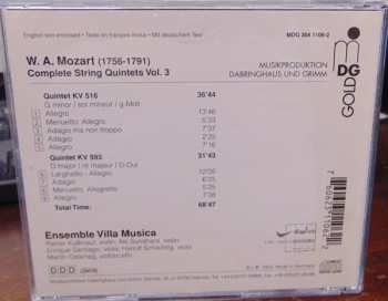 CD Wolfgang Amadeus Mozart: Complete String Quintets, Volume 3