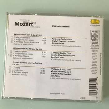 CD Wolfgang Amadeus Mozart: Flötenkonzerte