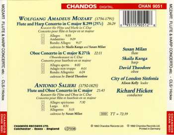 CD Wolfgang Amadeus Mozart: Flute And Harp Concerto K299 (297c) - Oboe Concerto K271k - Flute And Oboe Concerto