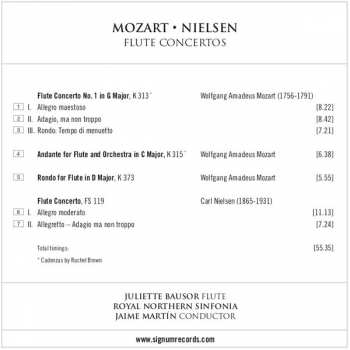 CD Wolfgang Amadeus Mozart: Flute Concertos