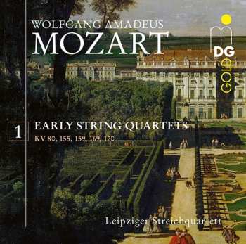 Album Wolfgang Amadeus Mozart: Frühe Streichquartette Vol.1