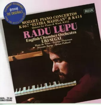 K.467 "Elvira Madigan & K414, Quintet For Piano & Wind, K452