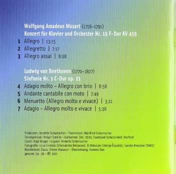 SACD Ludwig van Beethoven: Klavierkonzert F-Dur Kv 459 / Sinfonie Nr. 1 C-Dur Op. 21