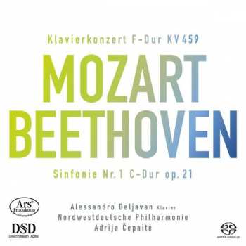 SACD Ludwig van Beethoven: Klavierkonzert F-Dur Kv 459 / Sinfonie Nr. 1 C-Dur Op. 21