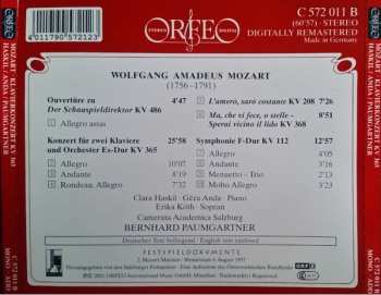 CD Clara Haskil: Konzert Für Zwei Klaviere KV 365 · Konzertarien KV 208 · KV 368 · Symphonie KV 112