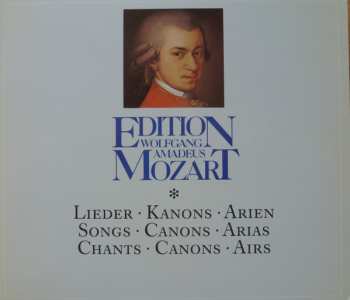 2CD/Box Set Wolfgang Amadeus Mozart: Lieder - Kanons - Arien - Songs - Canons - Arias - Chants - Canons- Airs